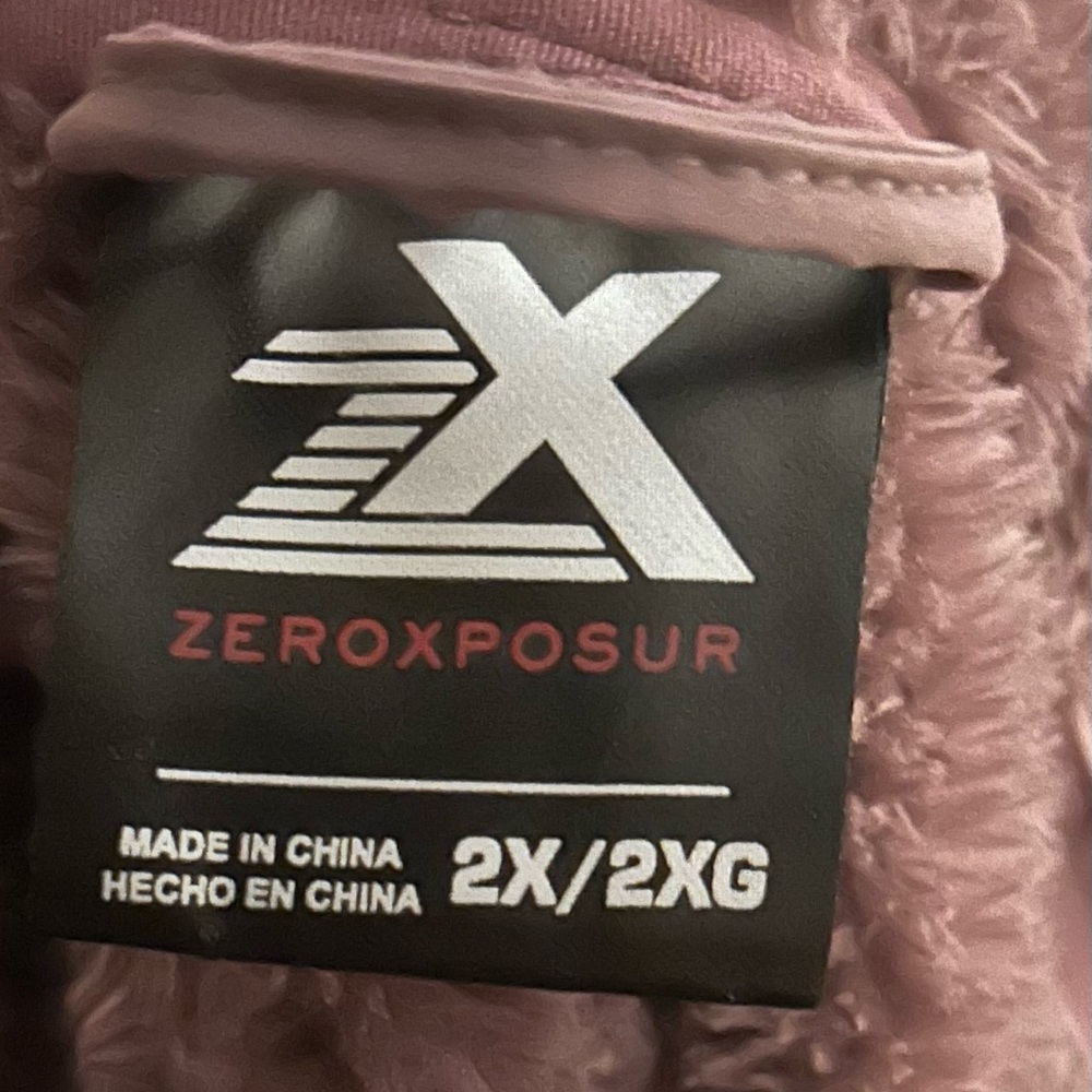 ZeroXposur purple Fleece lined Jacket 2x - Picture 4 of 4